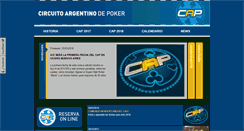 Desktop Screenshot of capoker.com.ar